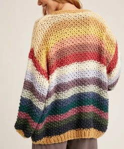 Ms. Meri Mak Cardigans & Blazers Lana Rainbow Cardigan