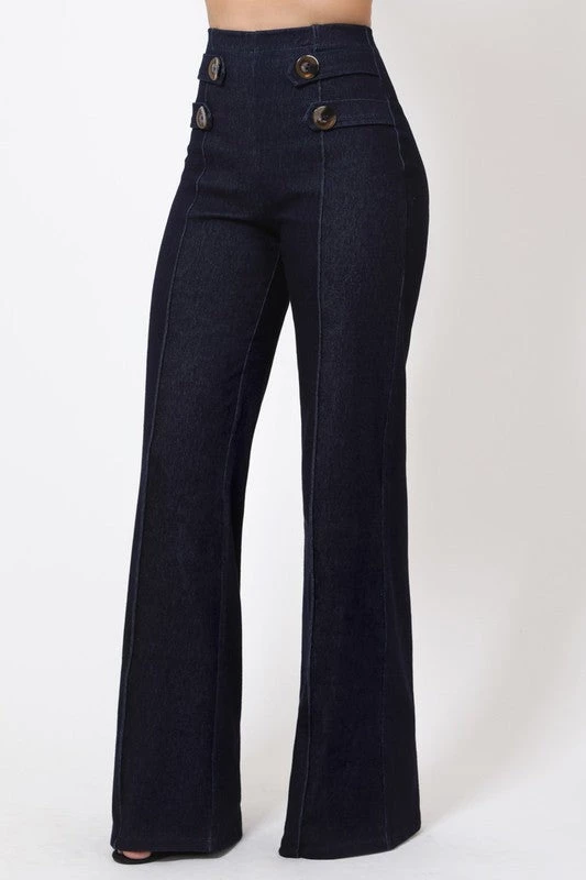 Ms. Meri Mak Pazia Denim Trouser