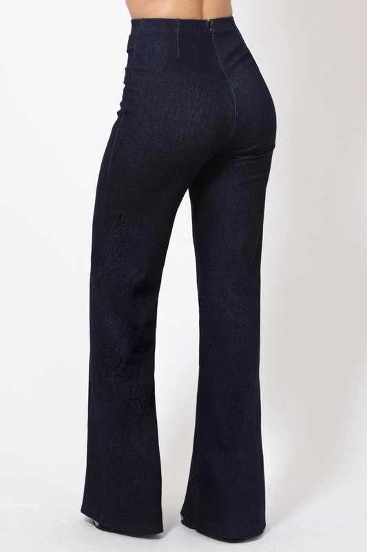 Ms. Meri Mak Pazia Denim Trouser