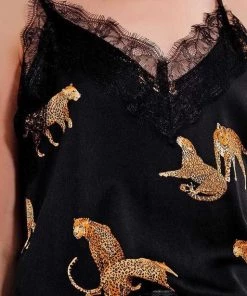 Ms. Meri Mak Thomas Tiger Print Cami Shirts & Tops