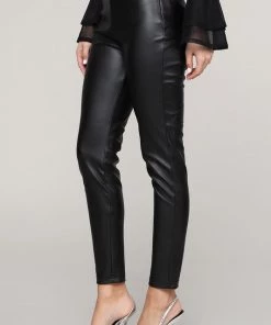 Ms. Meri Mak Paz Vegan Leather Pant Shop Sale- 2021 Collection