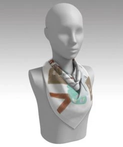 Erielle Singular Silk Robes & Scarves Lynette Silk Scarf