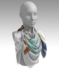 Erielle Singular Silk Robes & Scarves Lynette Silk Scarf