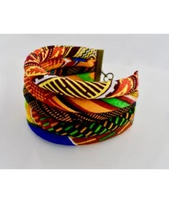 Cord & Cloth Hand-Made Accessories Marula Kente Bangle