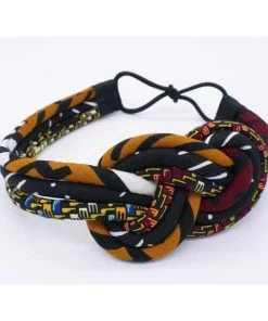 Cord & Cloth Hand-Made Accessories Ellema 3 Strand Knotted Headband