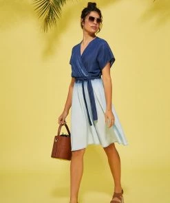 Lolitas & L Ombre Denim Dress