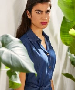 Lolitas & L Madu Denim Stone Wash Jumpsuit New Arrivals