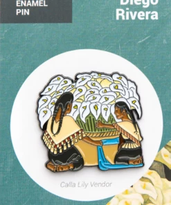 Today Is Art Day Calla Lily Vendor - Diego Rivera - Pin New Arrivals