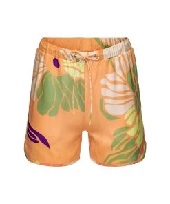 Hilary MacMillan Dale Hawaiian Print Short