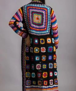Saachi New Arrivals Lautaro (Granny Square) Cardigan