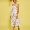 Lolitas & L Floral Dress With Removeable Straps
