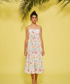 Lolitas & L Floral Dress With Removeable Straps