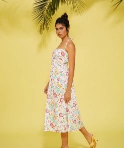 Lolitas & L Floral Dress With Removeable Straps