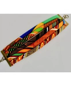 Cord & Cloth Hand-Made Accessories Marula Kente Bangle