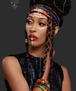 Cord & Cloth Hand-Made Accessories Marula Kente Bangle