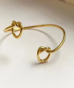 The Forget Me Knot Cuff By Etymology Jewelry