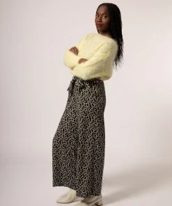 FRNCH Parvedy Trouser-Noir Floral Shop Sale- 2021 Collection