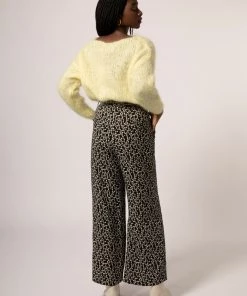 FRNCH Parvedy Trouser-Noir Floral Shop Sale- 2021 Collection