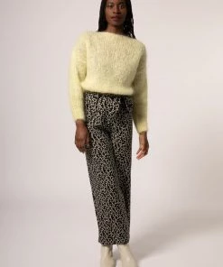 FRNCH Parvedy Trouser-Noir Floral Shop Sale- 2021 Collection