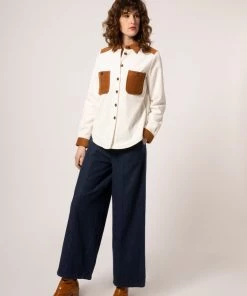 FRNCH Cher Cord Shirt Shirts & Tops