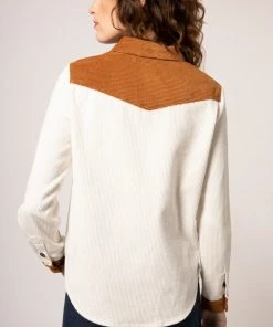 FRNCH Cher Cord Shirt Shirts & Tops