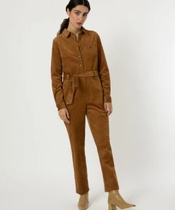 FRNCH Mirage Coverall | Brushed Cord Shop Sale- 2021 Collection