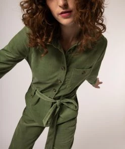 FRNCH Mirage Coverall | Brushed Cord Shop Sale- 2021 Collection