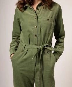 FRNCH Mirage Coverall | Brushed Cord Shop Sale- 2021 Collection