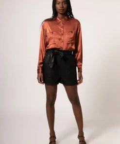 Ms.Meri Mak Shop Sale- 2021 Collection Camargue Auburn Shirt