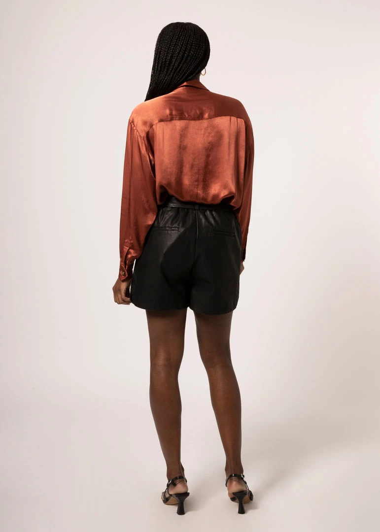 Ms.Meri Mak Shop Sale- 2021 Collection Camargue Auburn Shirt