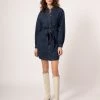 FRNCH Amarante Denim Dress New Arrivals