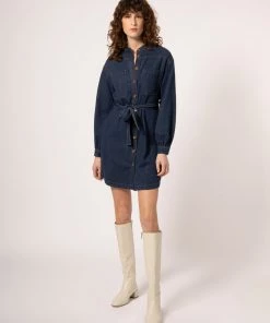 FRNCH Amarante Denim Dress New Arrivals