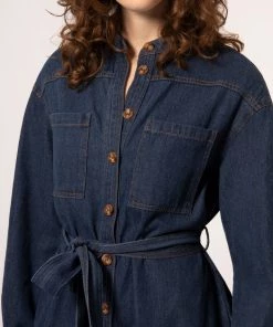 FRNCH Amarante Denim Dress New Arrivals