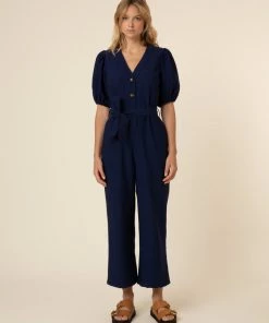 FRNCH Laurine Cropped Leg Jumpsuit New Arrivals