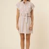 FRNCH New Arrivals Ammi Stripe Mini Dress