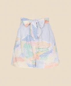 FRNCH New Arrivals Davina Tie- Waist Shorts