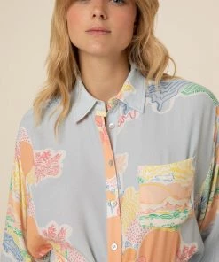 FRNCH New Arrivals Vanessa Print Blouse