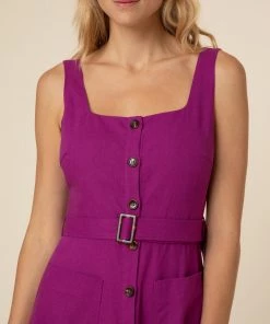 FRNCH Vita Button Down Dress