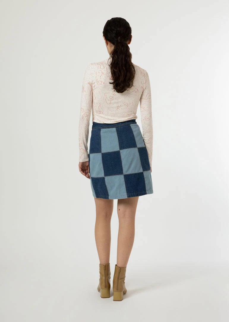 FRNCH Shop Sale- 2021 Collection Crocus Art Print Turtleneck