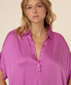 FRNCH New Arrivals Galiena Drapey T-Shirt Dress