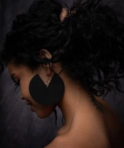 Ms. Meri Mak Emmanuelle Spiral Earrings Hand-Made Accessories