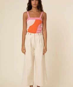 FRNCH Tory Mod Print Tank Top