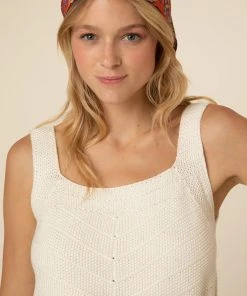 FRNCH New Arrivals Laila Ribbed Sweater Knit Tank