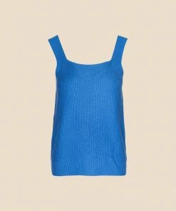 FRNCH New Arrivals Laila Ribbed Sweater Knit Tank