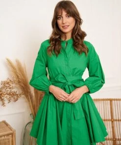 CHOKLATE PARIS Abana Cotton Mini Dress