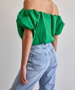 CHOKLATE PARIS Cait Cropped Cotton Top