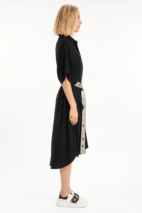 New Arrivals Wild Dreamers - BLACK "WILLIAMA" DRESS