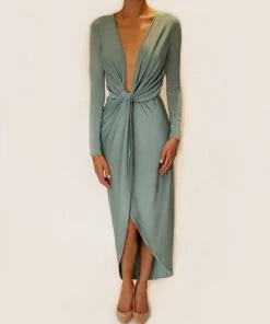 New Arrivals Betsy Moss- Seafoam Chelsie Dress
