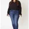 Ms. Meri Mak Bottoms Priscilla High Rise Jeans Plus Size