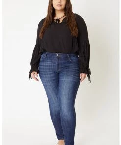 Ms. Meri Mak Bottoms Priscilla High Rise Jeans Plus Size